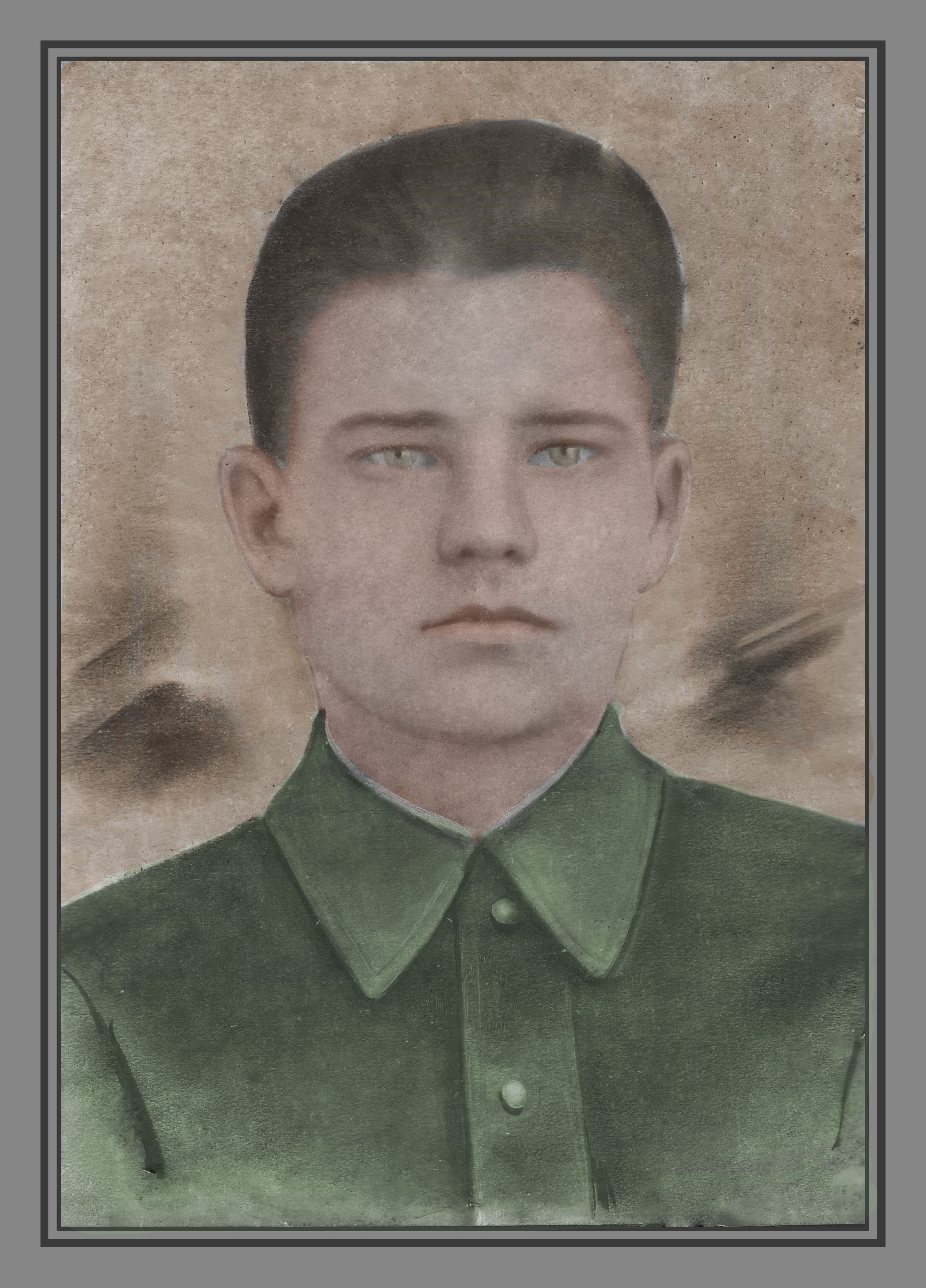 отреставрированное фото в цвете