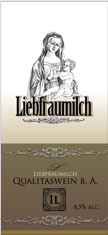 Этикетка для вина