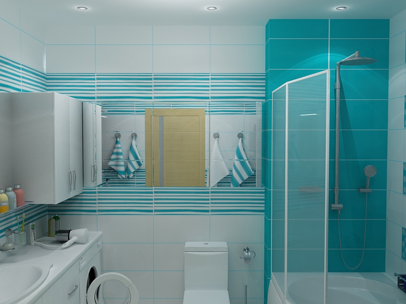 Дизайн 2-х комнатной квартиры под Киевом(ванная)