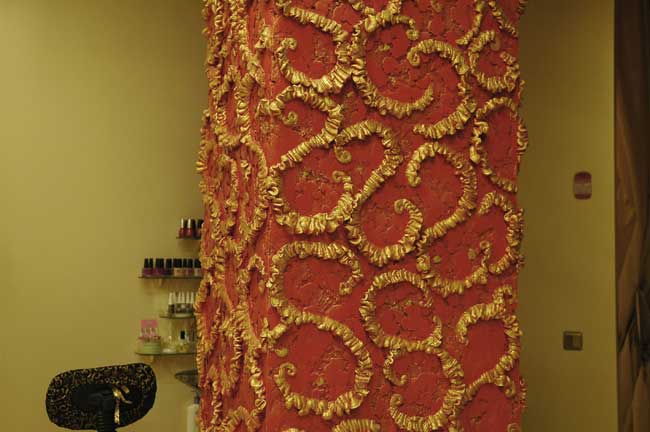 декоративное покрытие (штукатурка)