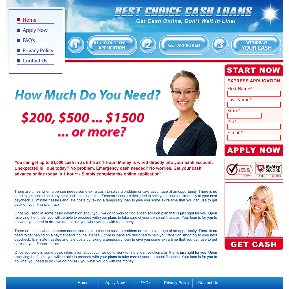 Payday loan
