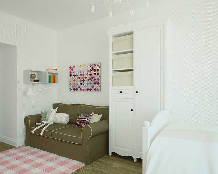 Детская. Дизайн и визуализация