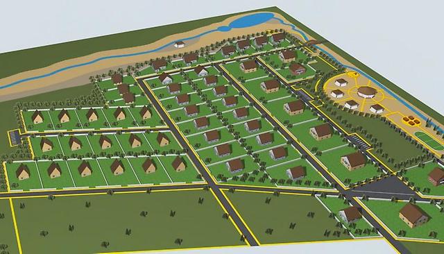 Видео презентация "Коттеджный поселок"