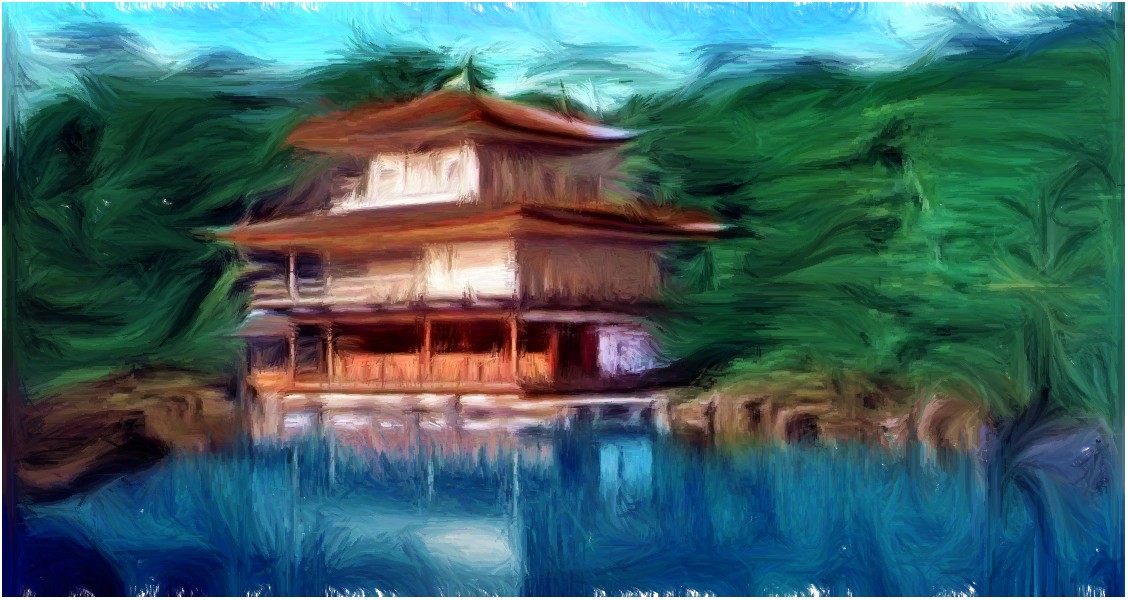 Одно из картин для кафе Сумо