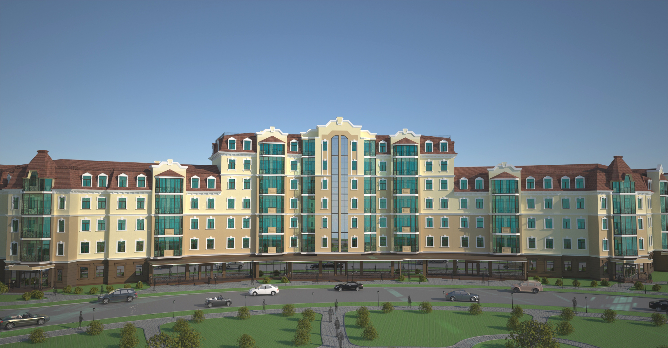 Комплекс жилых зданий