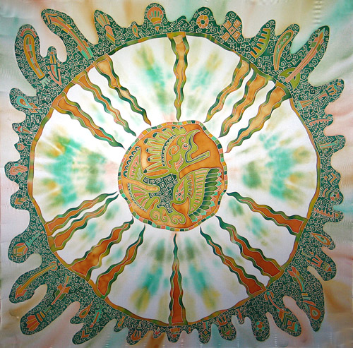 Платок "Полдень"