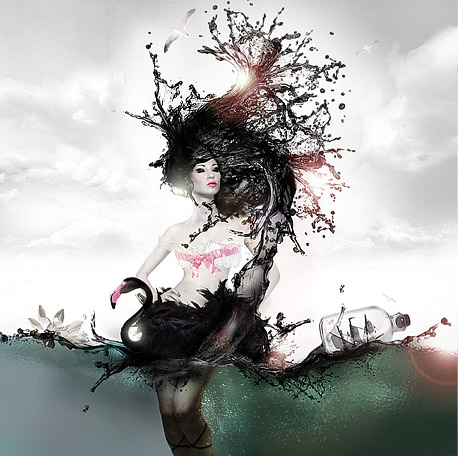 "Фламинго" (художественная фотография)