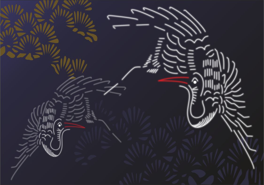 Фотопанно "Crane" 2800x2400