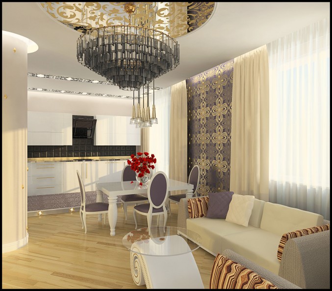 кухня-гостиная