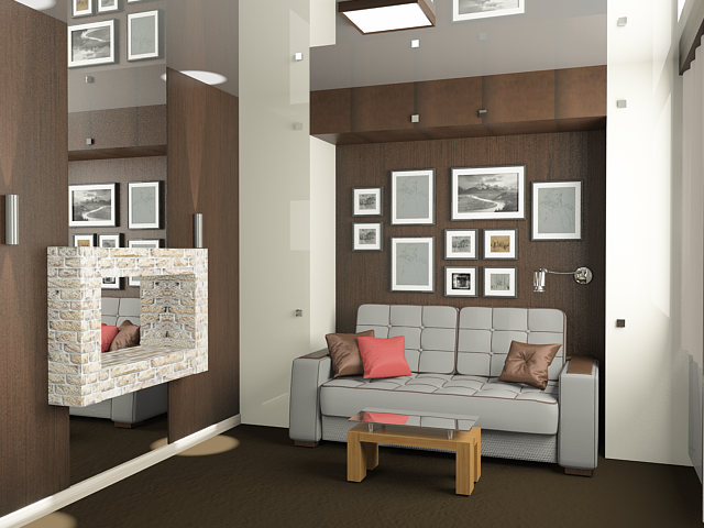 спальня-кабинет для парня