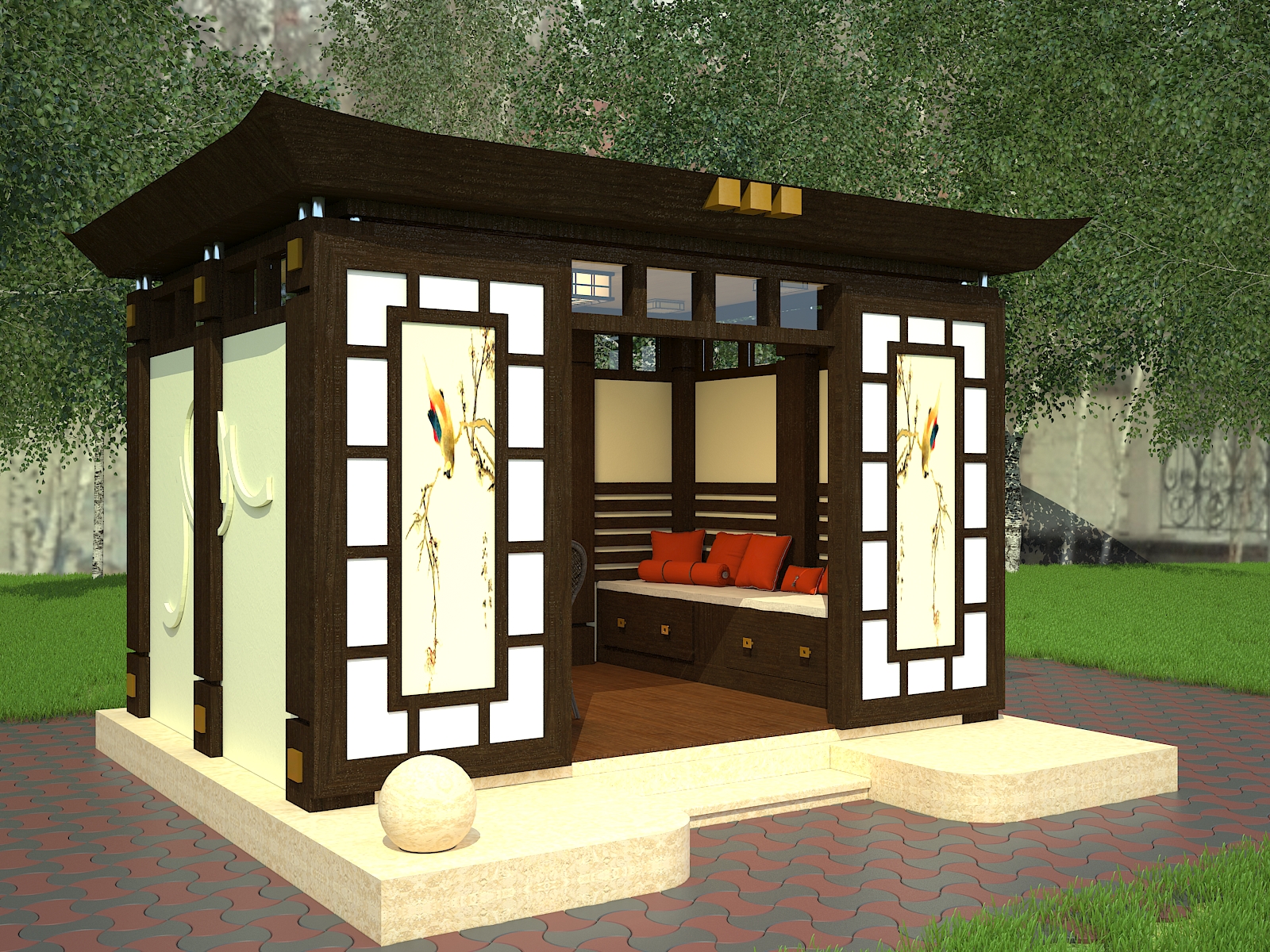 чайный домик