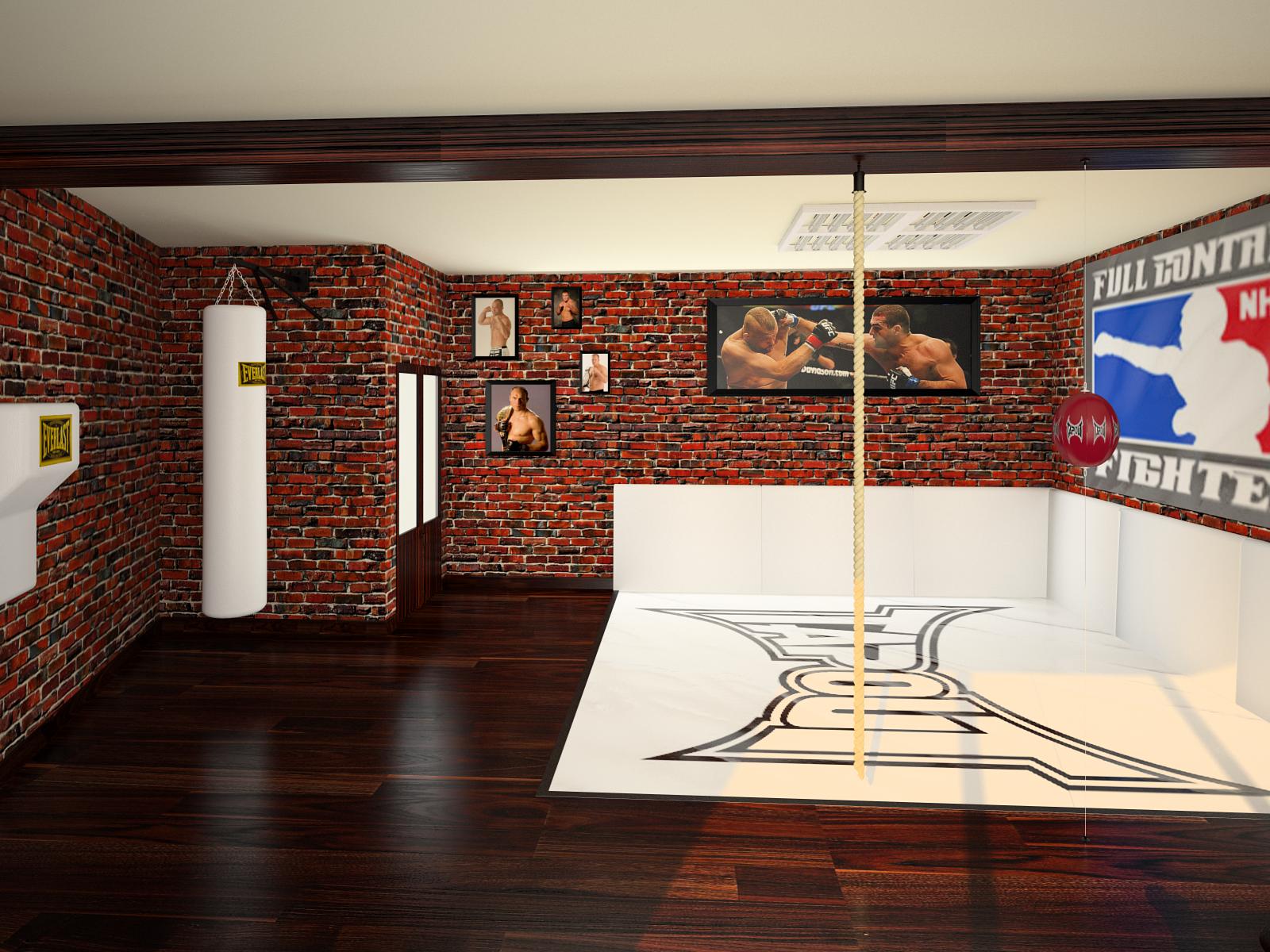 дизайн спортзала