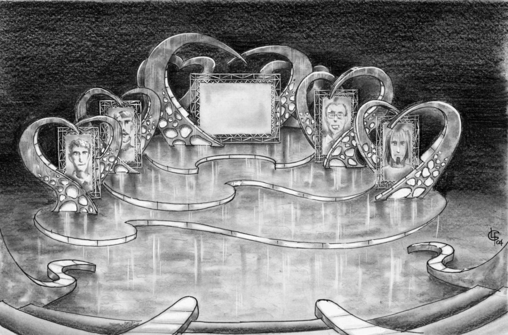 декорация ток-шоу "Любовь слепа" ТРК 5канал