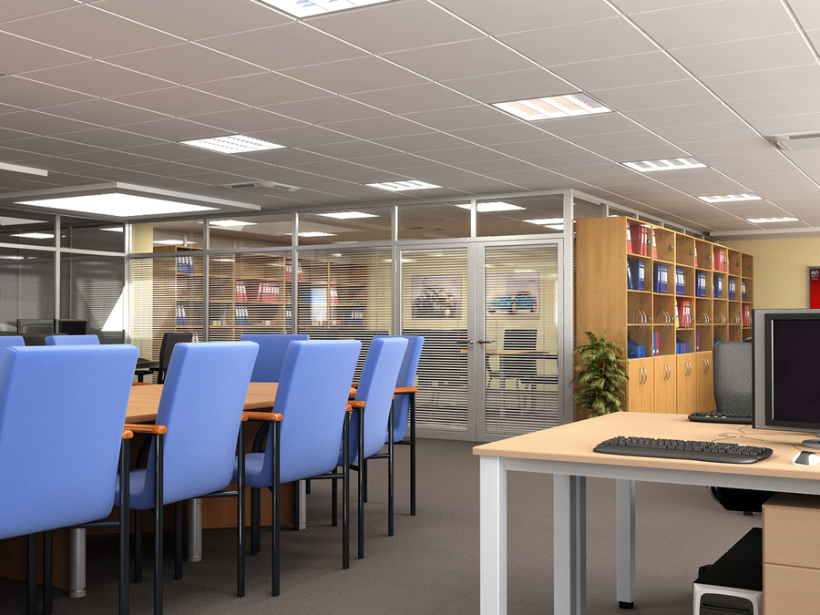 Офисная часть сервисного центра "Toyota"