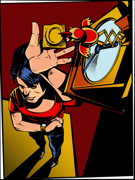 "Любовь" иллюстрации для Maxim