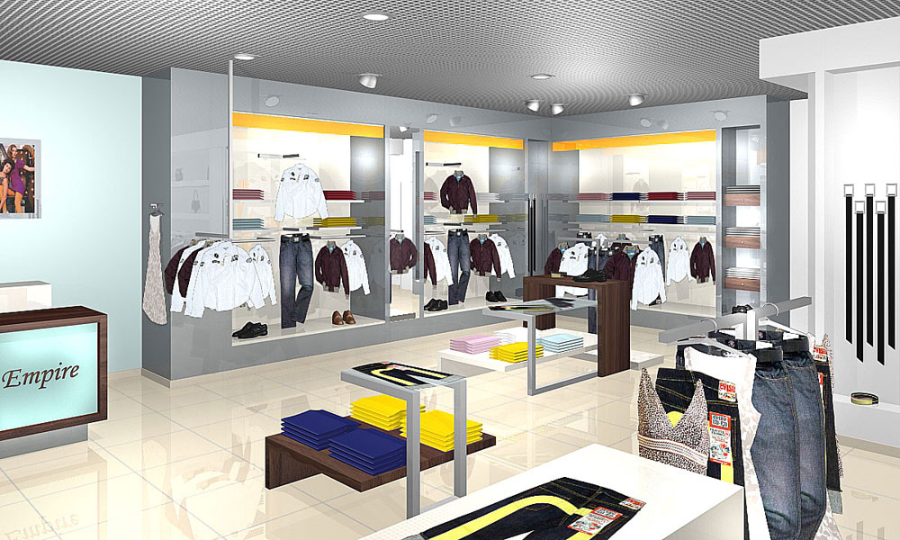 Бутик "Empire" в ТЦ "Гермес-Плаза" г.Екатеринбург