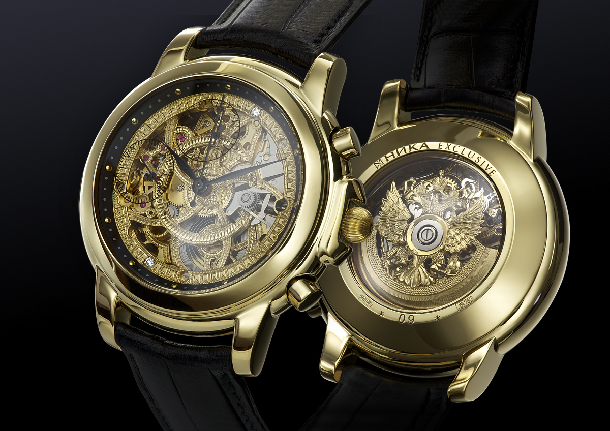 Рекламная фотосъемка ювелирных часов