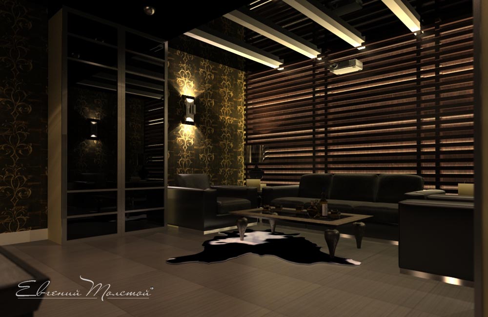 Дизайн интерьера коттеджа