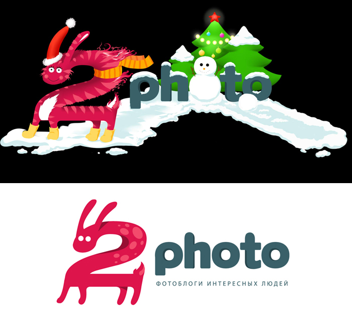 2photo оформление логотипа