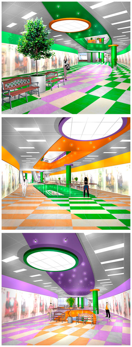 ТРЦ "Гринвич" (3 очередь). Эскизное предложение.