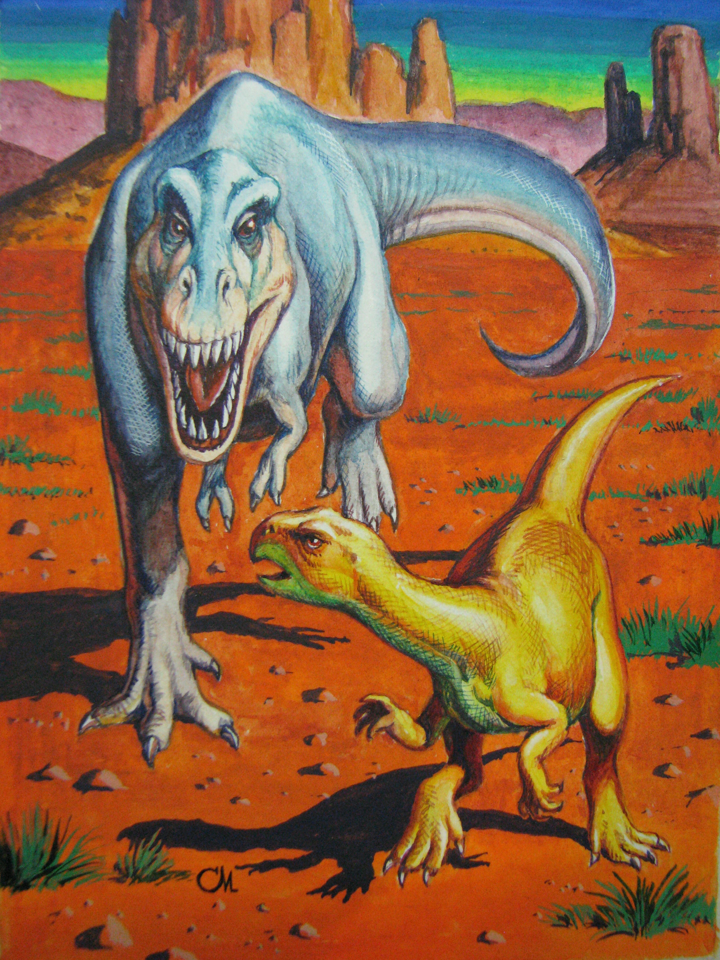 Из цикла "Доисторические животные"