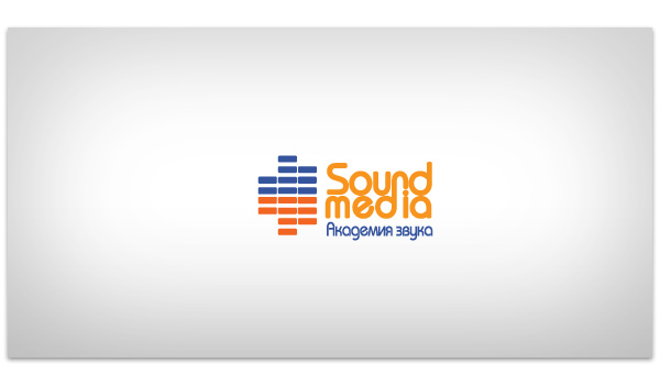Создание логотипа "Sound-Media"