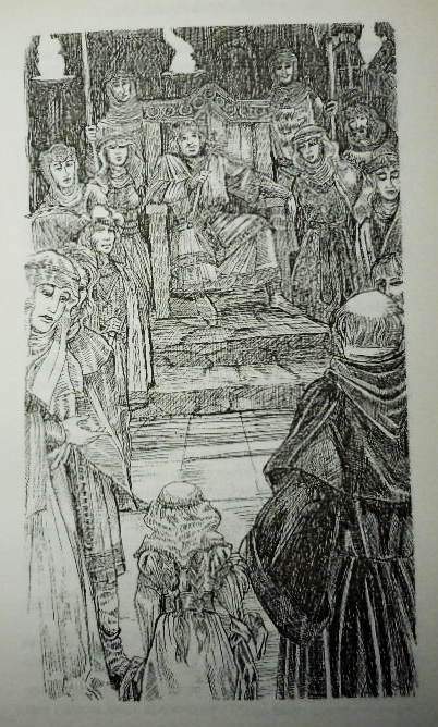 Иллюстрация к книге Д. Бейкер "Небесные мечи"