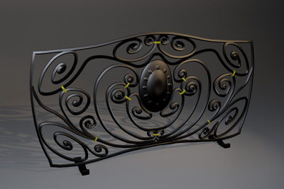 Каминная решетка