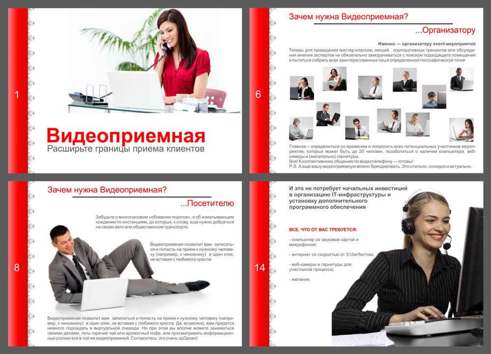 Презентация проекта "Видеоприемная"