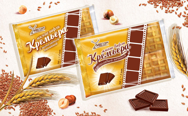 дизайн для вафель "Кремьера" 2