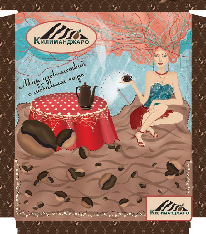 иллюстрация на упаковку