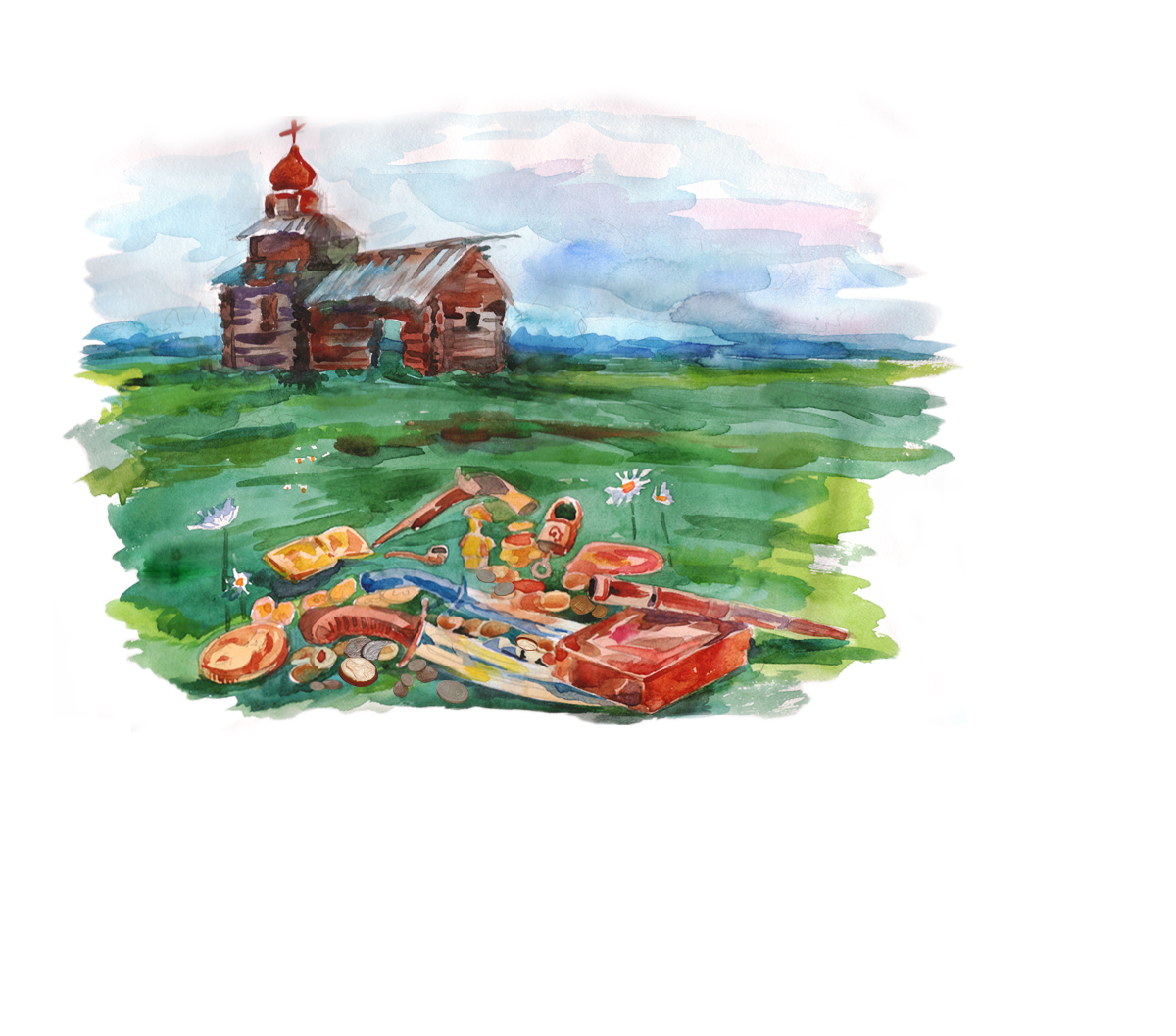 Иллюстрация к сайту "Металлоискатели - Смоленск"