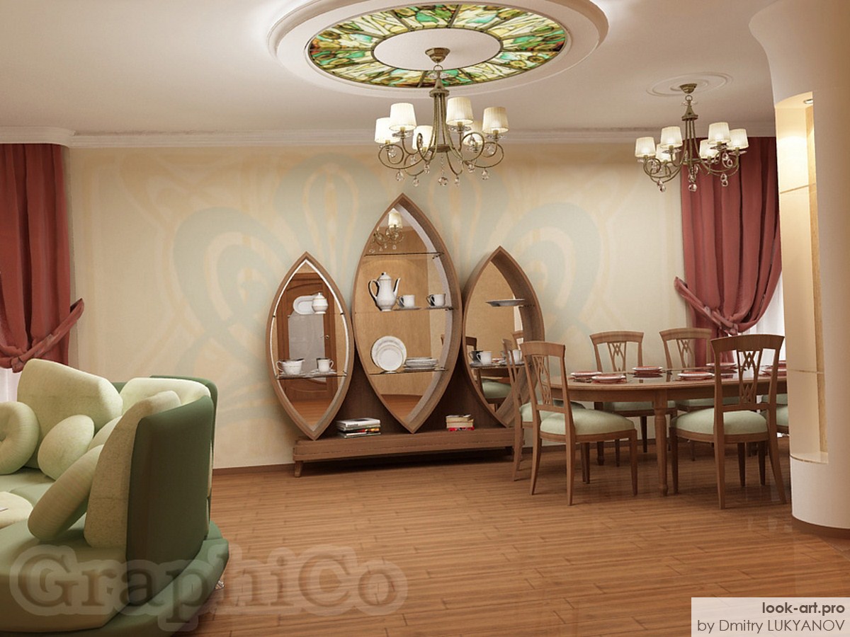 Кухня-гостиная