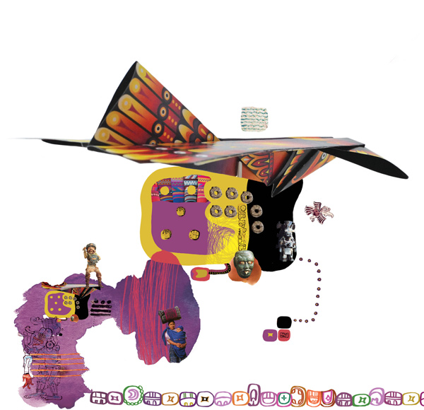 индейский самолетик