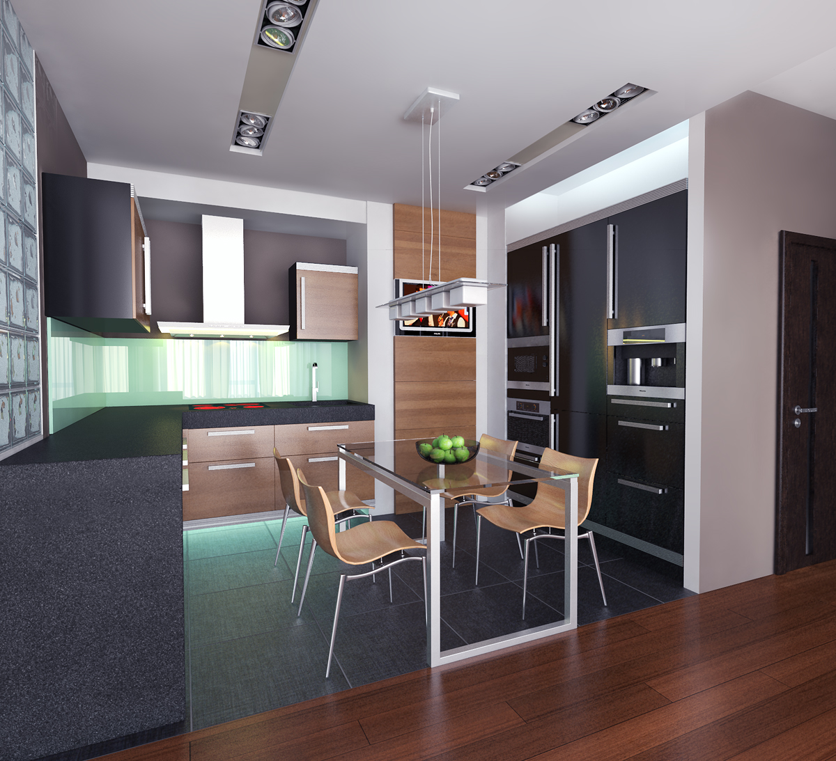 Кухня хай-тек