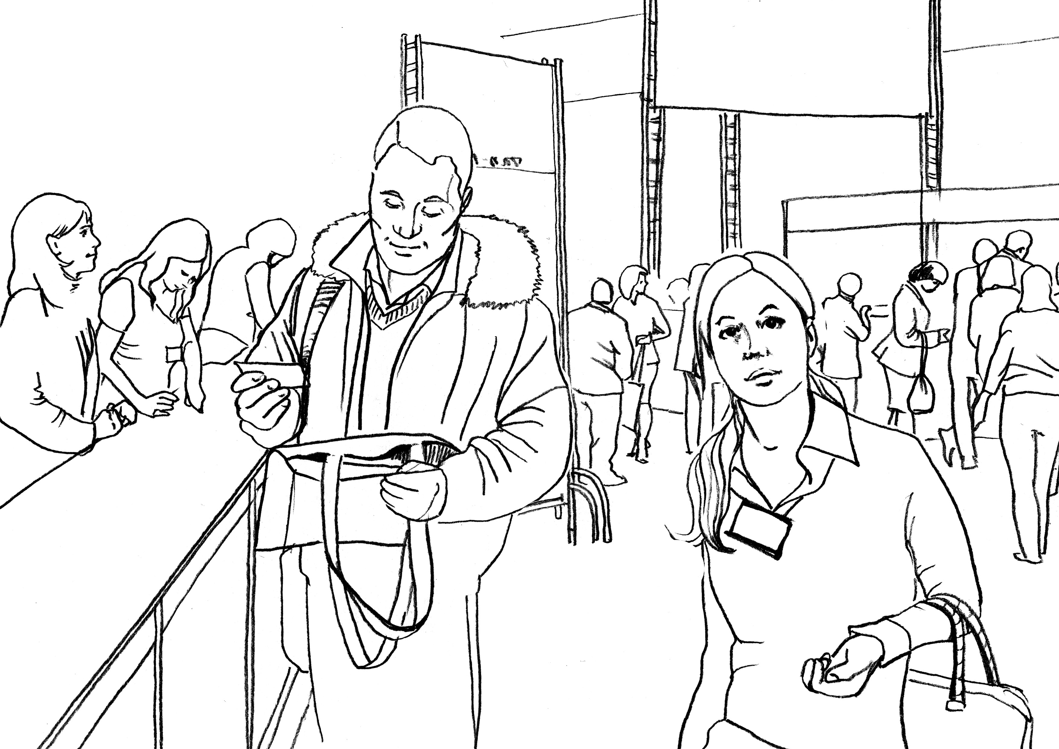 Иллюстрации для журнала