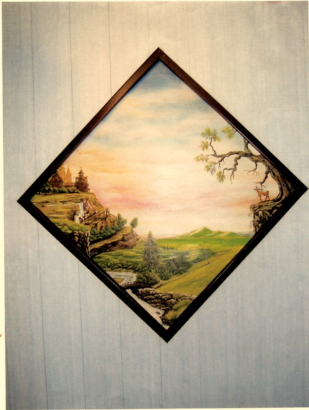 Роспись стен.