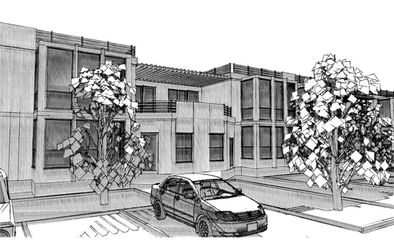 Таунхауз, концепция для коттеджного посёлка