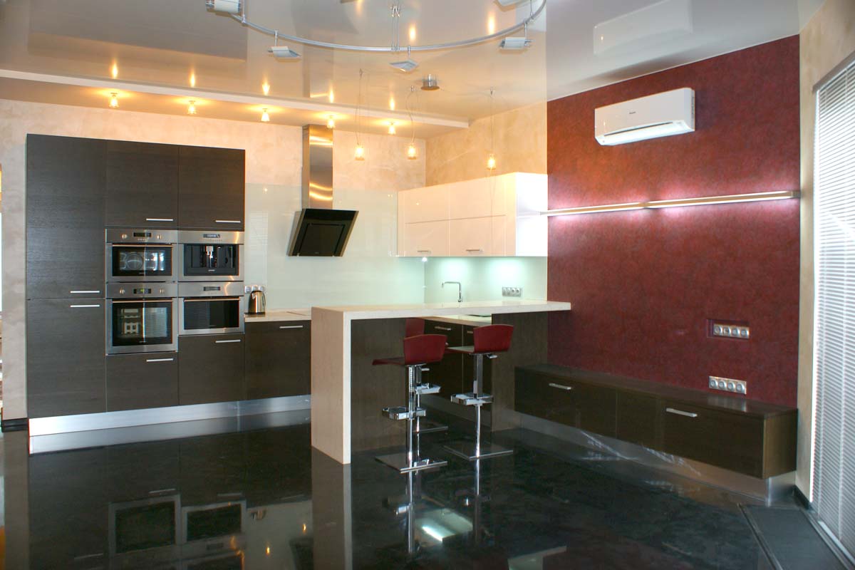 Частный интерьер. Квартира-студия