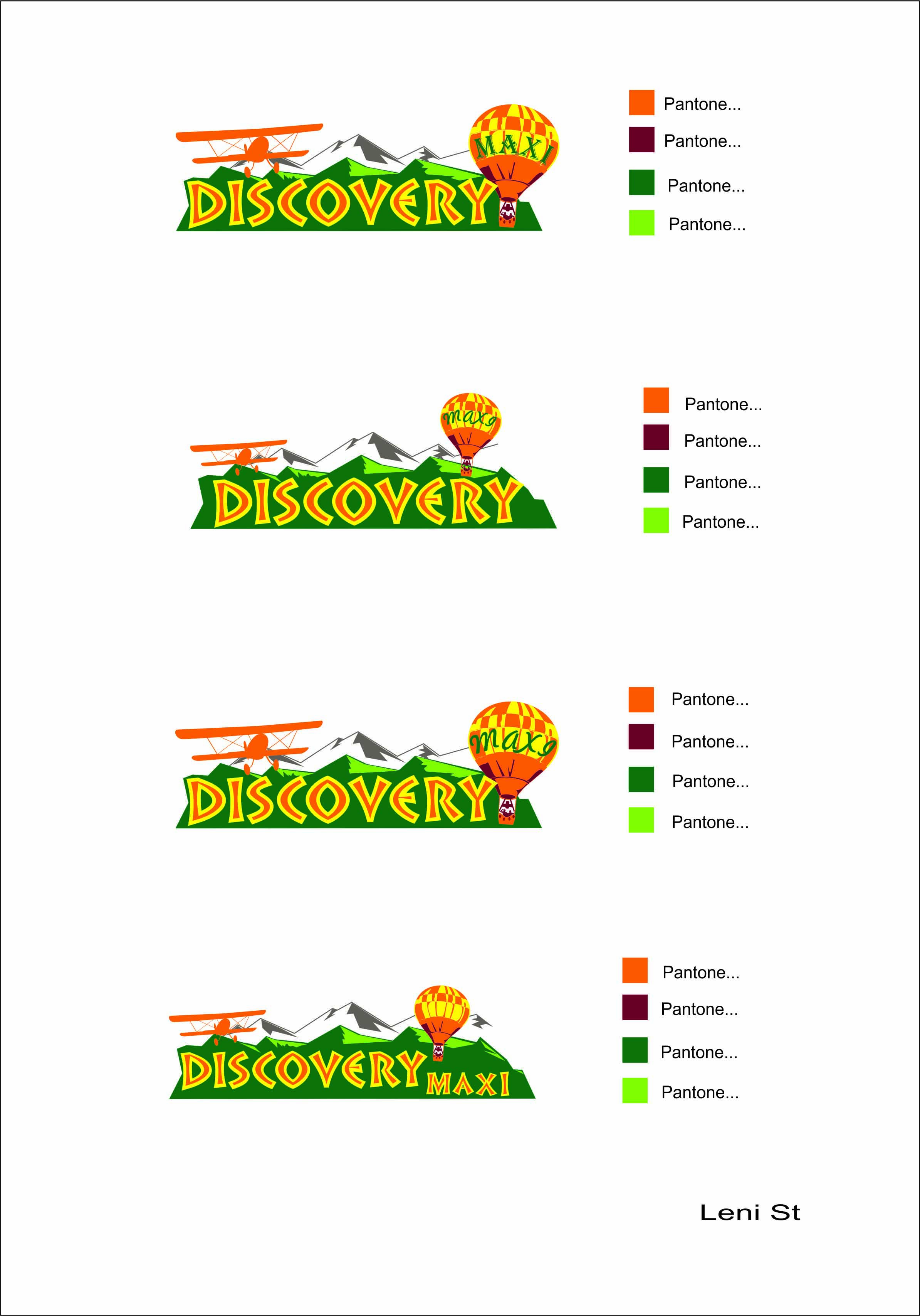 логотип детского центра «Discovery Maxi»