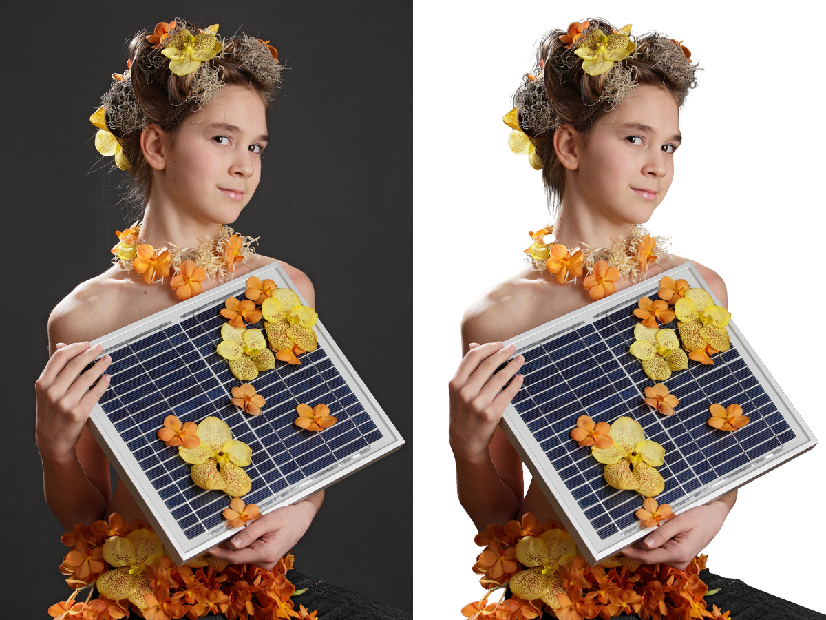 Обтравка и подготовка к размещению на сайте