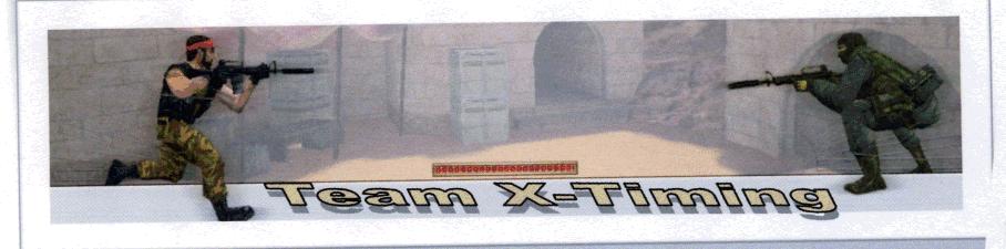 Шапка сайта игровой команды