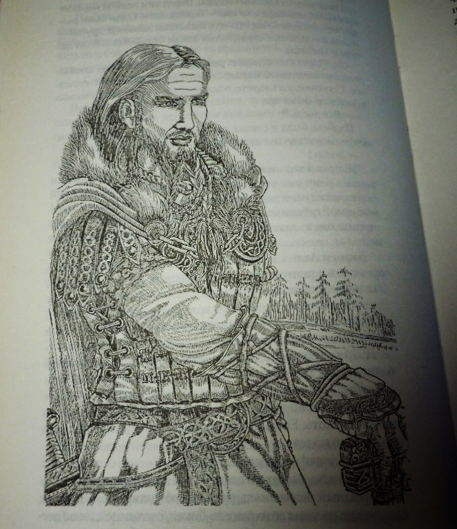 Иллюстрация к книге Д. Бейкер "Небесные мечи"