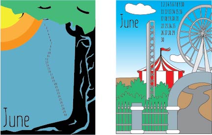 Календарь/ Июнь1