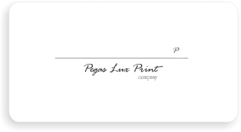 Логотип для компании "Pegas Lux Print"