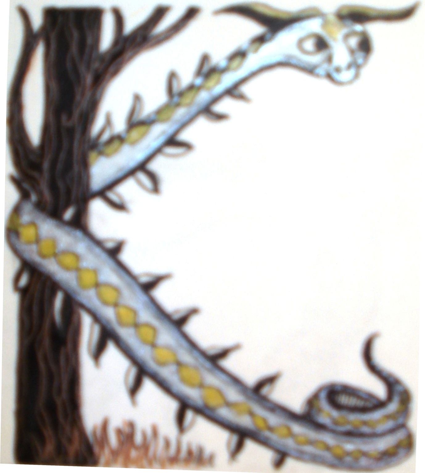 Буквица к М.Энде "Бесконечная книга"