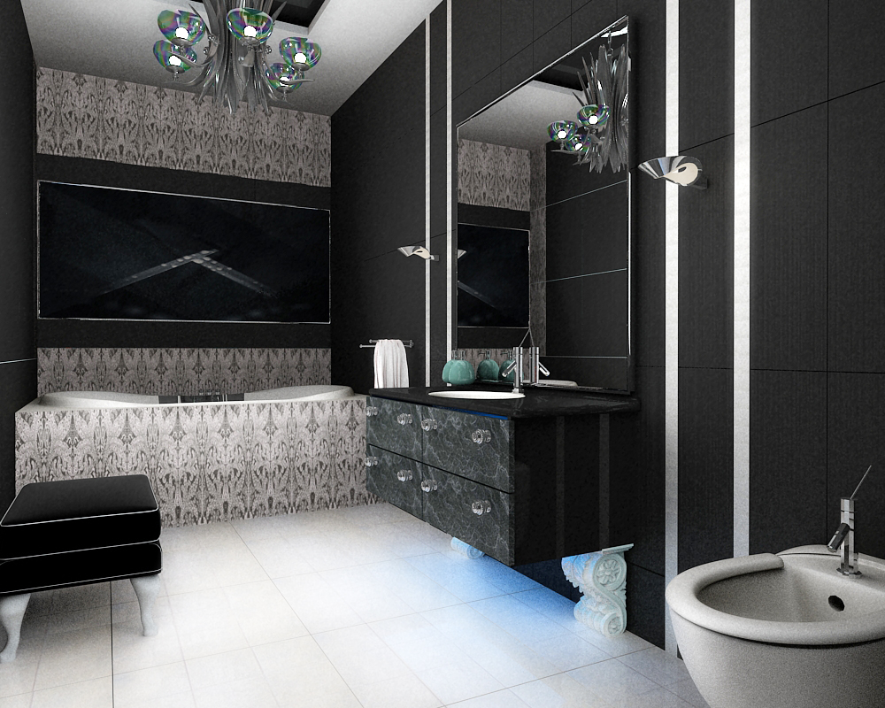 ванная комната в гостинице