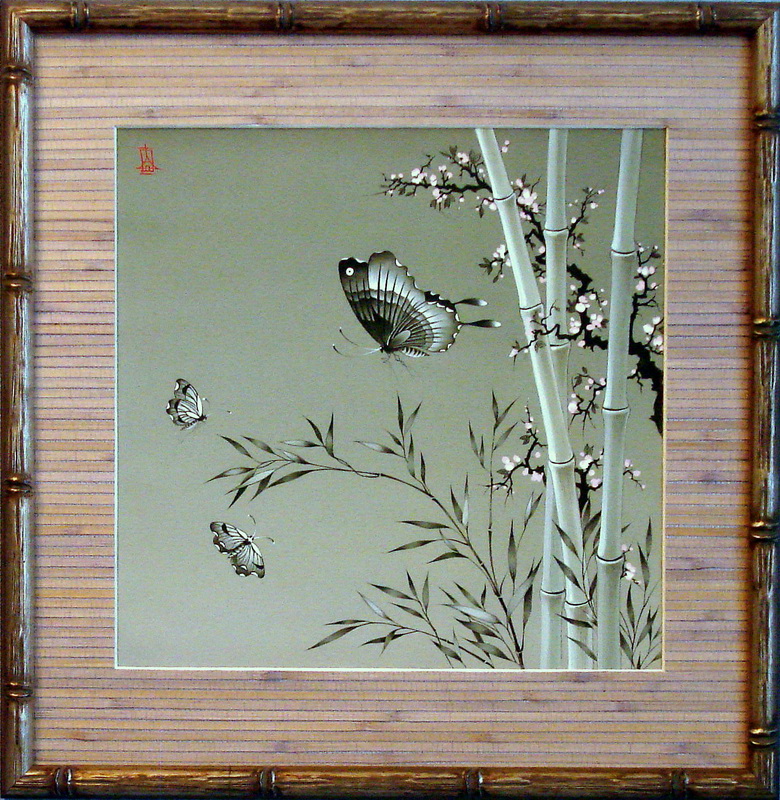 Гвоздики и бабочки