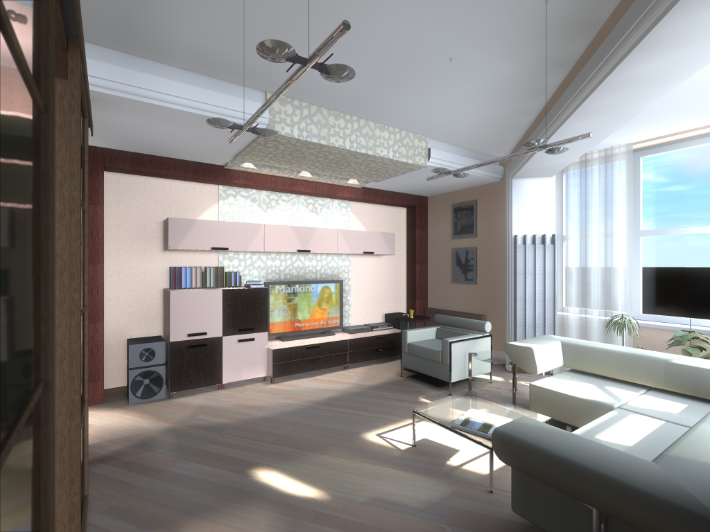 Квартира 4. Гостиная