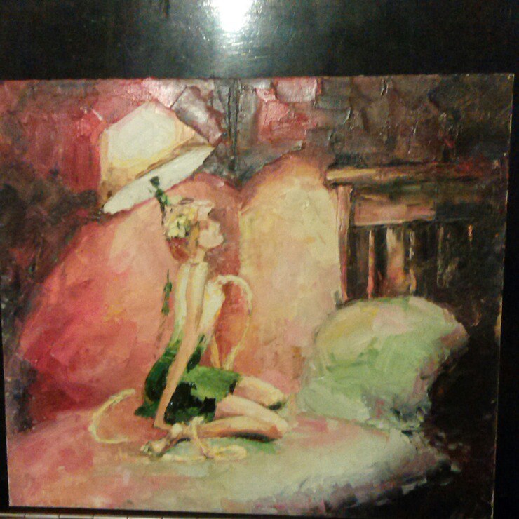 девочка-торшер